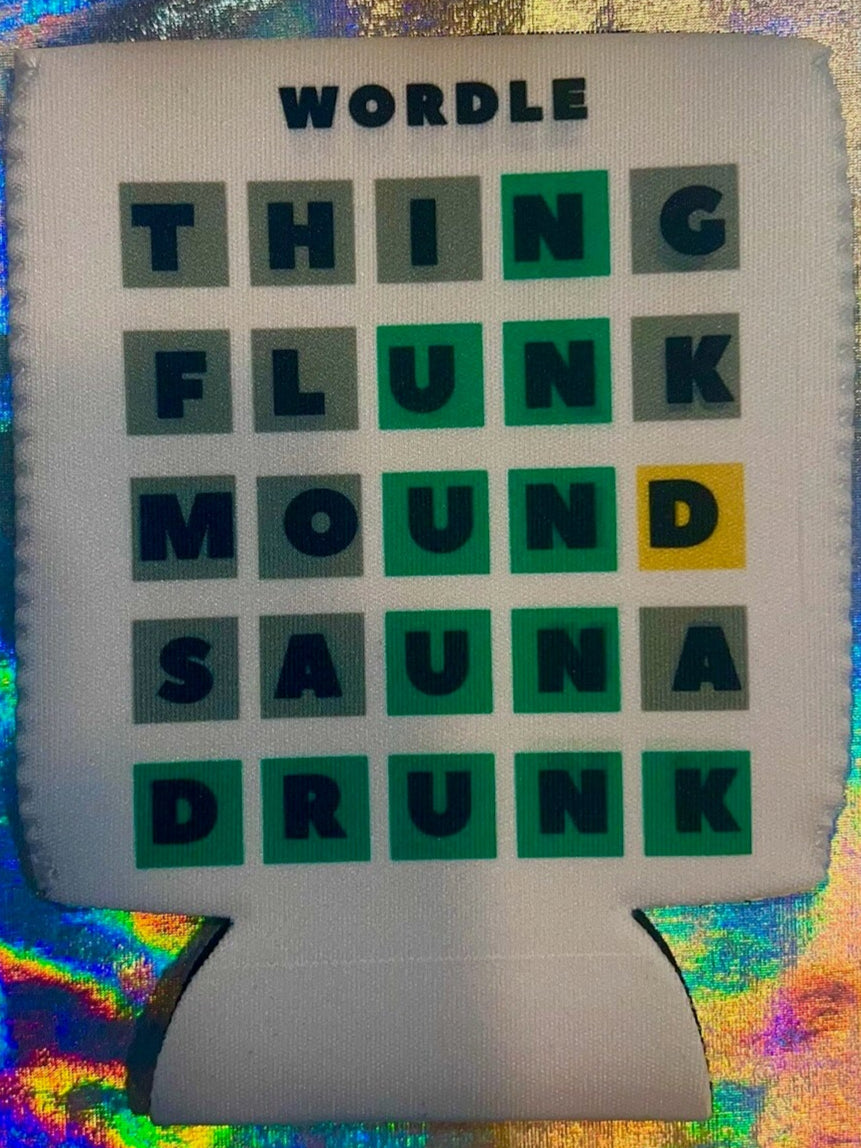 Wordle Coozie