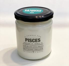 Pisces Candle